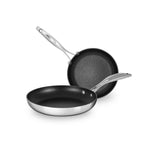 Scanpan Haptiq Stainless Steel Nonstick 8-Inch & 10.25-Inch Fry Pan Set