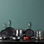 Scanpan Haptiq Stainless Steel Nonstick 2 Qt. Covered Saucepan