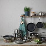 Scanpan Haptiq Stainless Steel Nonstick 2 Qt. Covered Saucepan