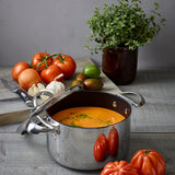 Scanpan Haptiq Stainless Steel Nonstick 7.5 Qt. Covered Dutch Oven