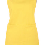 MU Kitchen Adjustable Cotton Herringbone Weave Apron, 35-Inches, Chiffon