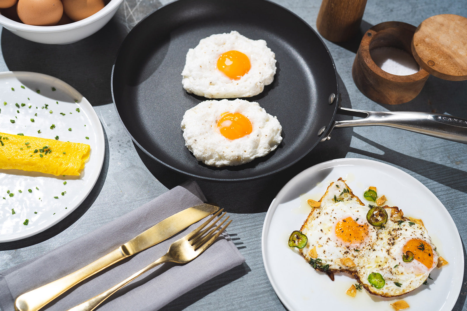 Scanpan Professional 2.7 Quart Saute Pan W/Lid