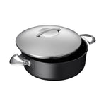 Scanpan Professional 4.5 Quart Low Sauce Pot, 10.25 Inch