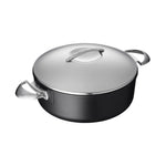 Scanpan Professional 4.5 Quart Low Sauce Pot, 10.25 Inch