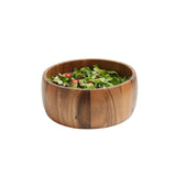 Frieling Acacia Wood Calabash Bowl, Medium 4-Inch x 10-Inch Diameter