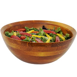 Frieling Rubberwood Conical Bowl, Medium 4.5-Inch x 10-Inch Diameter