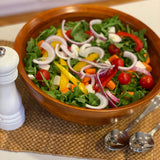 Frieling Rubberwood Conical Bowl, Medium 4.5-Inch x 10-Inch Diameter