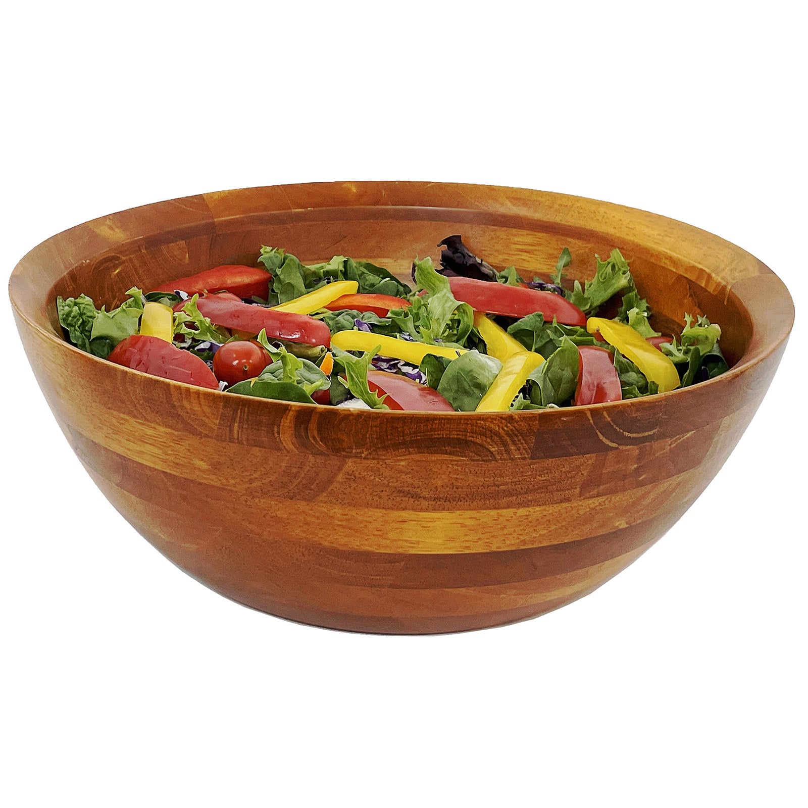 Frieling Rubberwood Conical Bowl, Large 5-Inch x 14-Inch Diameter