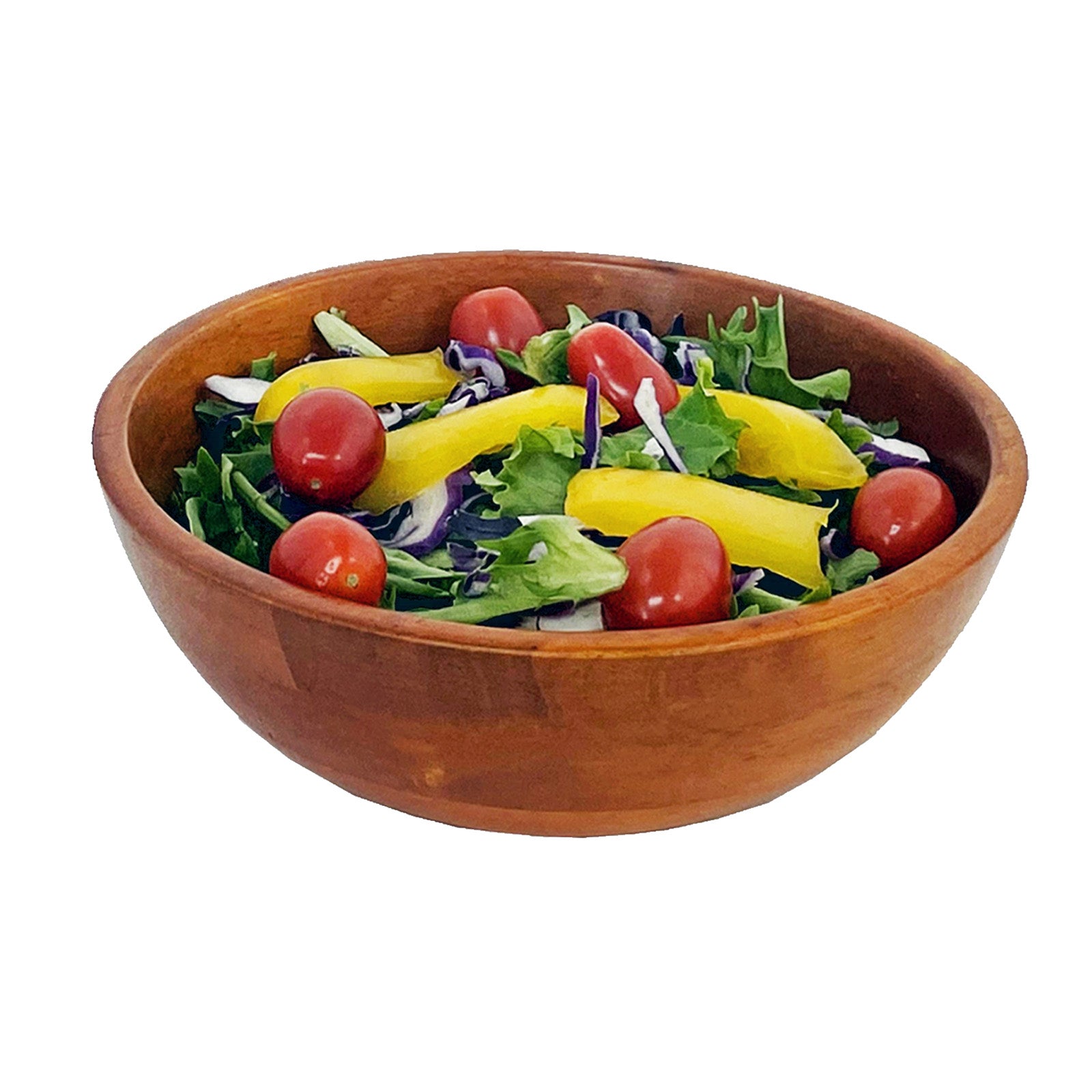 Frieling Rubberwood Conical Bowl, Small 2.5-Inch x 7-Inch Diameter