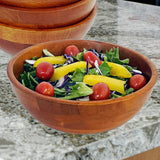 Frieling Rubberwood Conical Bowl, Small 2.5-Inch x 7-Inch Diameter