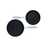 Scanpan Professional 2-Piece Nonstick Fry Pan Set - 9.5" and 11", Oven Safe, Made in Denmark