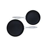 Scanpan Professional 2-Piece Nonstick Fry Pan Set - 9.5" and 11", Oven Safe, Made in Denmark