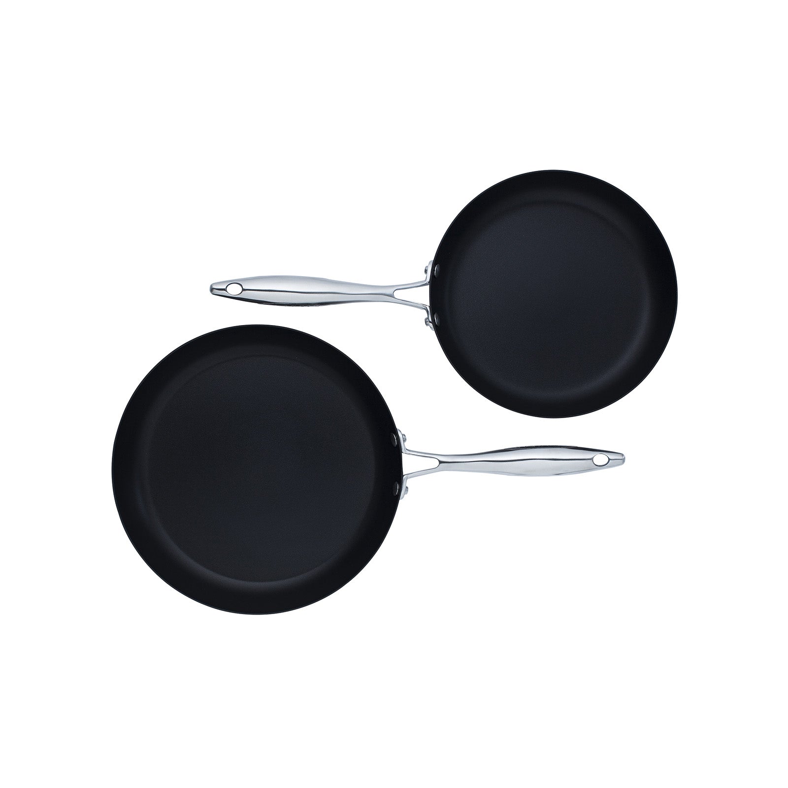 Scanpan Professional 2-Piece Nonstick Fry Pan Set - 9.5" and 11", Oven Safe, Made in Denmark