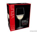 Riedel Vinum Viognier/Chardonnay 2 Piece Wine Glass Set with Polishing Cloth