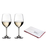 Riedel Vinum Viognier/Chardonnay 2 Piece Wine Glass Set with Polishing Cloth