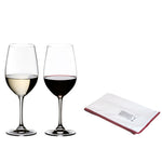 Riedel Vinum Riesling/Zinfandel 2 Piece Wine Glass Set with Polishing Cloth