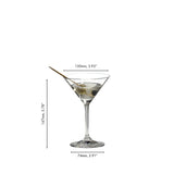 Riedel Vinum Martini Glass, Set of 2