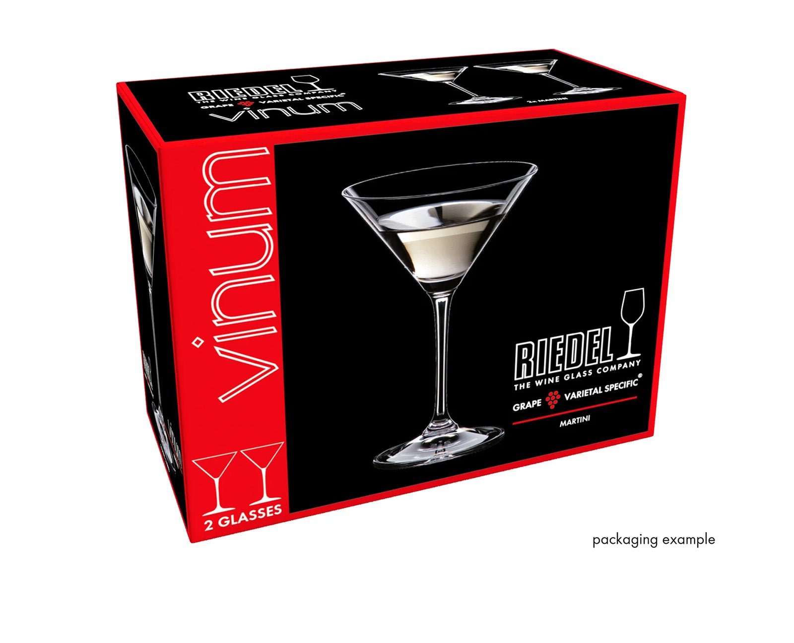 Riedel Vinum Martini Glass, Set of 2