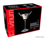Riedel Vinum Martini Glass, Set of 2