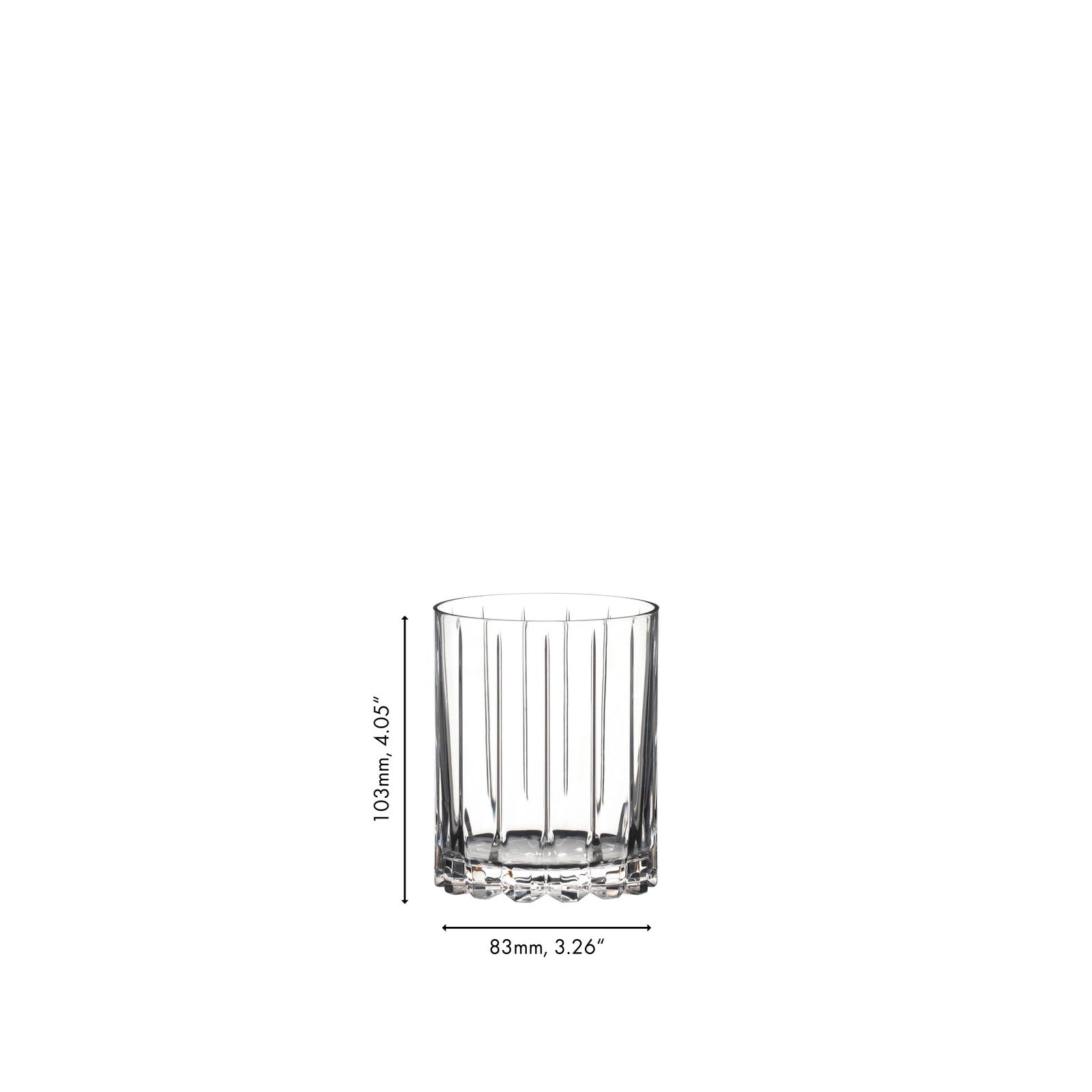 Riedel Resort Double Rocks Glass, Set of 2, Shatterproof Tritan BPA-Free, Dishwasher-Safe for Outdoors