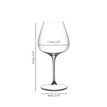 Grape@Riedel Pinot Noir / Nebbiolo/ Aperitivo Glass, Set of 2, 26.5 ounce