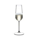 Grape@Riedel Champagne Flute Wine Glass, Set of 2, 8 ounce