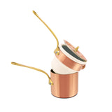 Mauviel M'Heritage 150 B Copper & Stainless Steel Bain Marie, 1.6-Quart