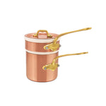 Mauviel M'Heritage 150 B Copper & Stainless Steel Bain Marie, 1.6-Quart