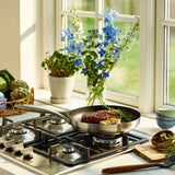 Scanpan CTX 2 Piece Nonstick Fry Pan Set, 8" & 10.25", Stainless