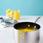 Scanpan CTX 2.75 Quart Saucepan with Lid, Stainless Steel