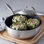 Scanpan CTX 6.25 Inch Steel & Glass Lid