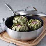 Scanpan CTX 6.25 Inch Steel & Glass Lid