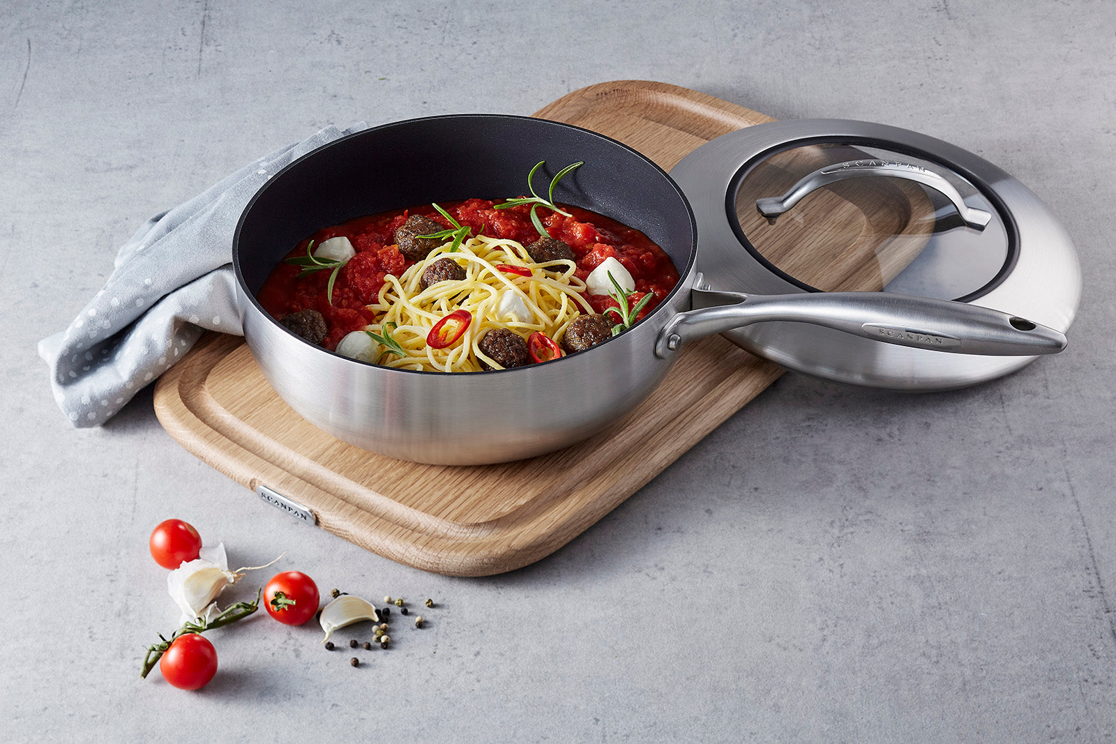 Scanpan CTX 10.25 Inch Steel & Glass Lid