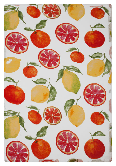 MU Kitchen 24 x 36 Inch Flour Sack Towel, Set Of 2, Fruits