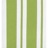 MU Kitchen Cotton Stripe Dish Cloth, 13 by 13-Inches, Set of 2, Pistachio