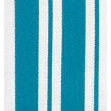 MU Kitchen Cotton Stripe Dish Cloth, 13 by 13-Inches, Set of 2, Aquamarine