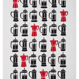 MU Kitchen Staple Designer Print Kitchen Towel, Multiple Designs, French Press