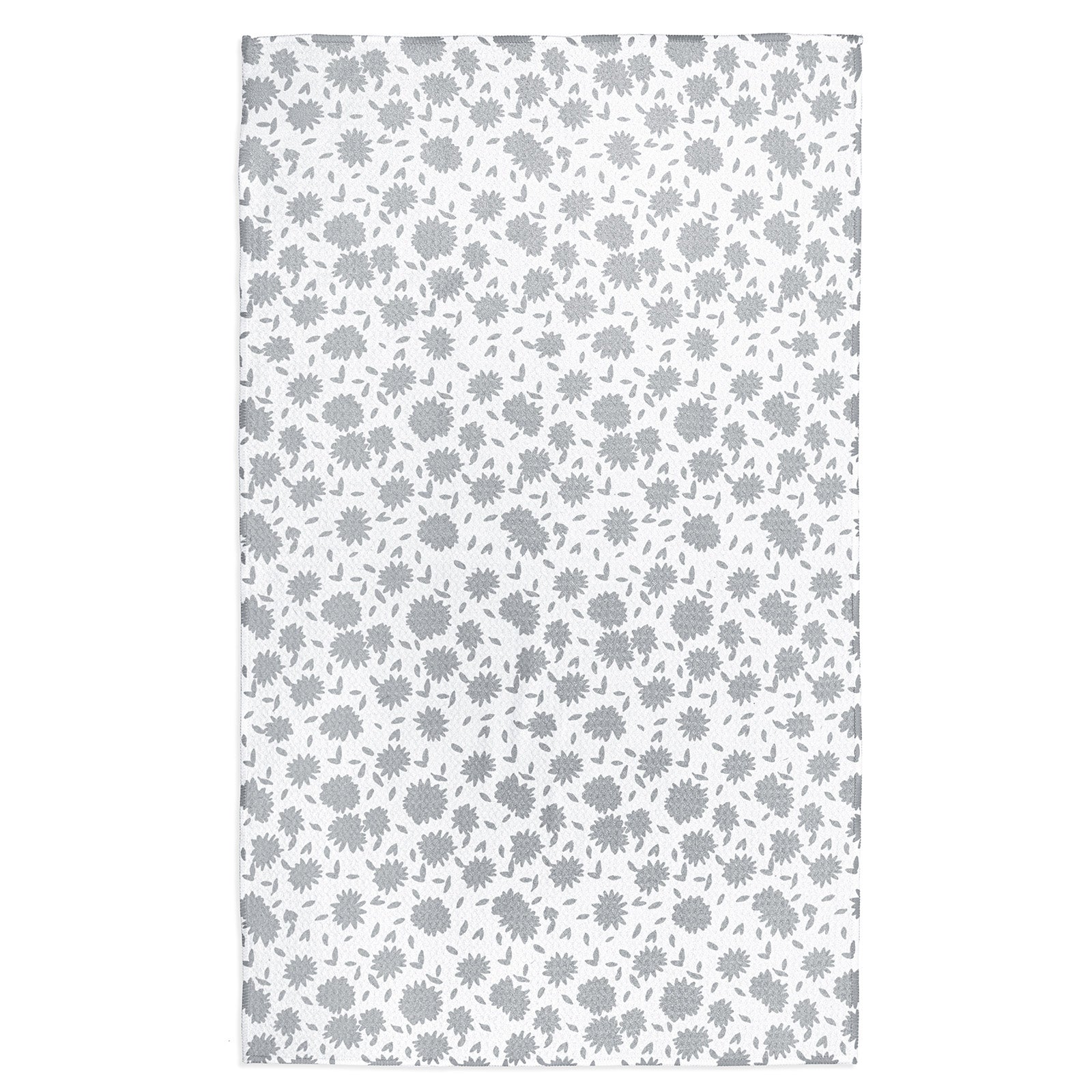 MÜkitchen VIBE Premium Quick Dry Dual Sided Recycled Towel, Aster Gray, 18" x 30"