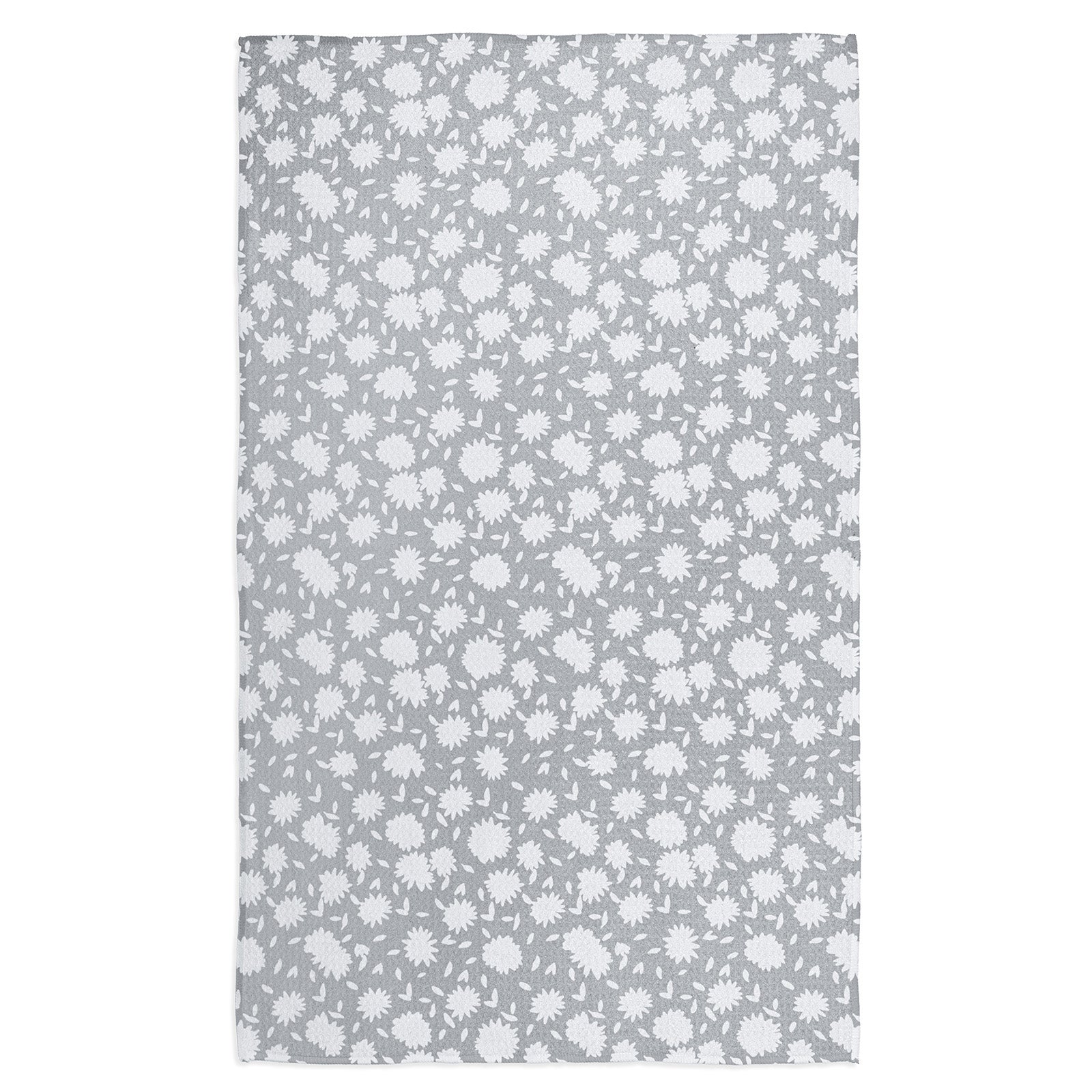 MÜkitchen VIBE Premium Quick Dry Dual Sided Recycled Towel, Aster Gray, 18" x 30"