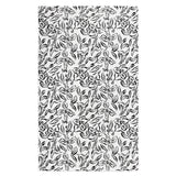 MÜkitchen VIBE Premium Quick Dry Dual Sided Recycled Towel, Water Lily Black, 18" x 30"