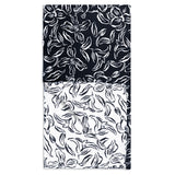 MÜkitchen VIBE Premium Quick Dry Dual Sided Recycled Towel, Water Lily Black, 18" x 30"