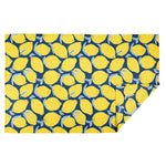 MÜkitchen VIBE Premium Quick Dry Dual Sided Recycled Towel, Lemons, 18" x 30"