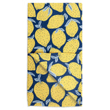 MÜkitchen VIBE Premium Quick Dry Dual Sided Recycled Towel, Lemons, 18" x 30"