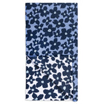MÜkitchen VIBE Premium Quick Dry Dual Sided Recycled Towel, Periwinkle Floral, 18" x 30"