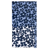 MÜkitchen VIBE Premium Quick Dry Dual Sided Recycled Towel, Periwinkle Floral, 18" x 30"