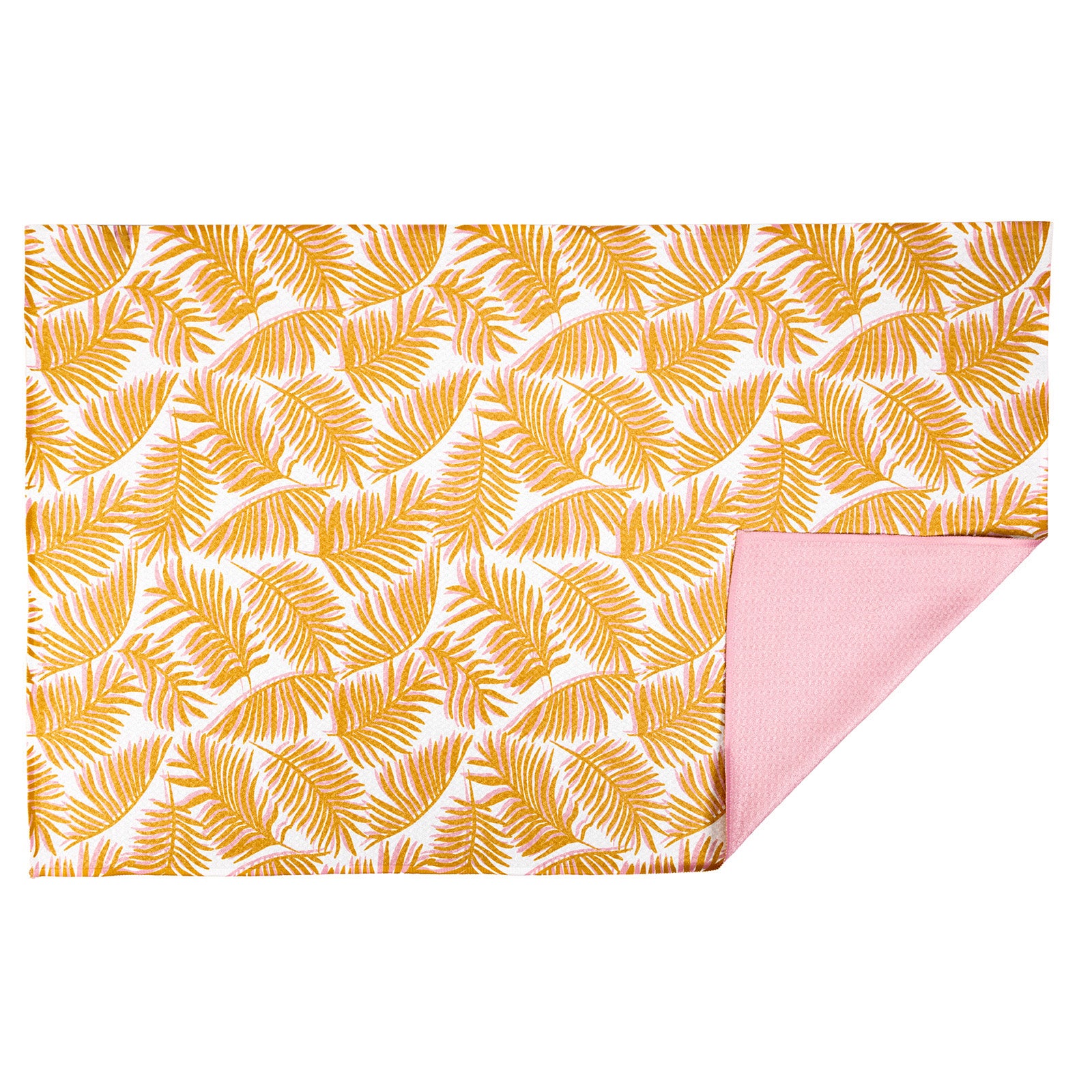 MÜkitchen VIBE Premium Quick Dry Dual Sided Recycled Towel, Palms, 18" x 30"