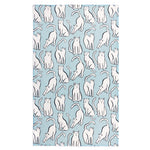 MÜkitchen VIBE Premium Quick Dry Dual Sided Recycled Towel, Curious Cats, 18" x 30"