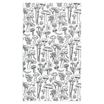 MÜkitchen VIBE Premium Quick Dry Dual Sided Recycled Towel, Mushroom Medley, 18" x 30"