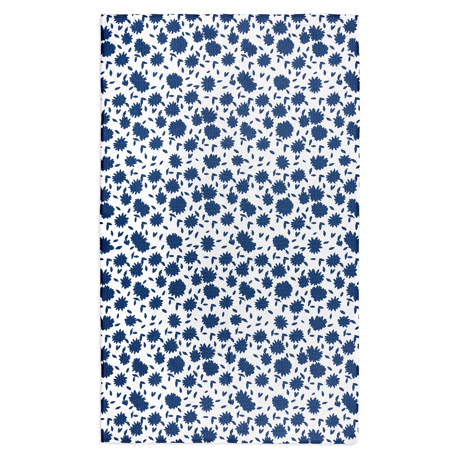 MÜkitchen VIBE Premium Quick Dry Dual Sided Recycled Towel, Aster Blue, 18" x 30"
