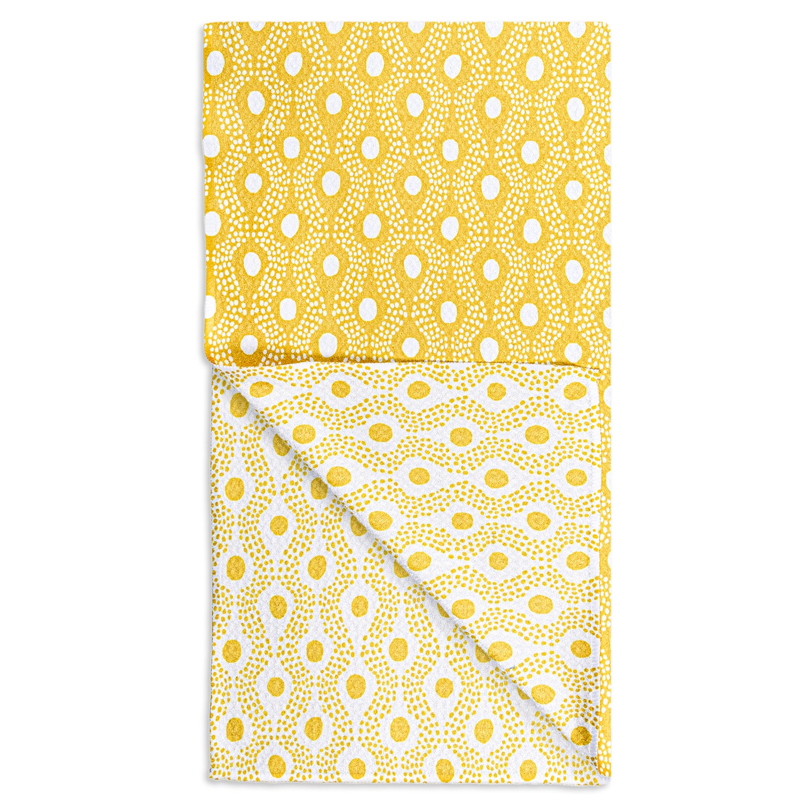 MÜkitchen VIBE Premium Quick Dry Dual Sided Recycled Towel, Honeycomb, 18" x 30"